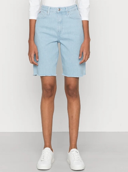 Tommy Hilfiger Dámské džínové šortky WW0WW35589 1AA Aby vel. 29