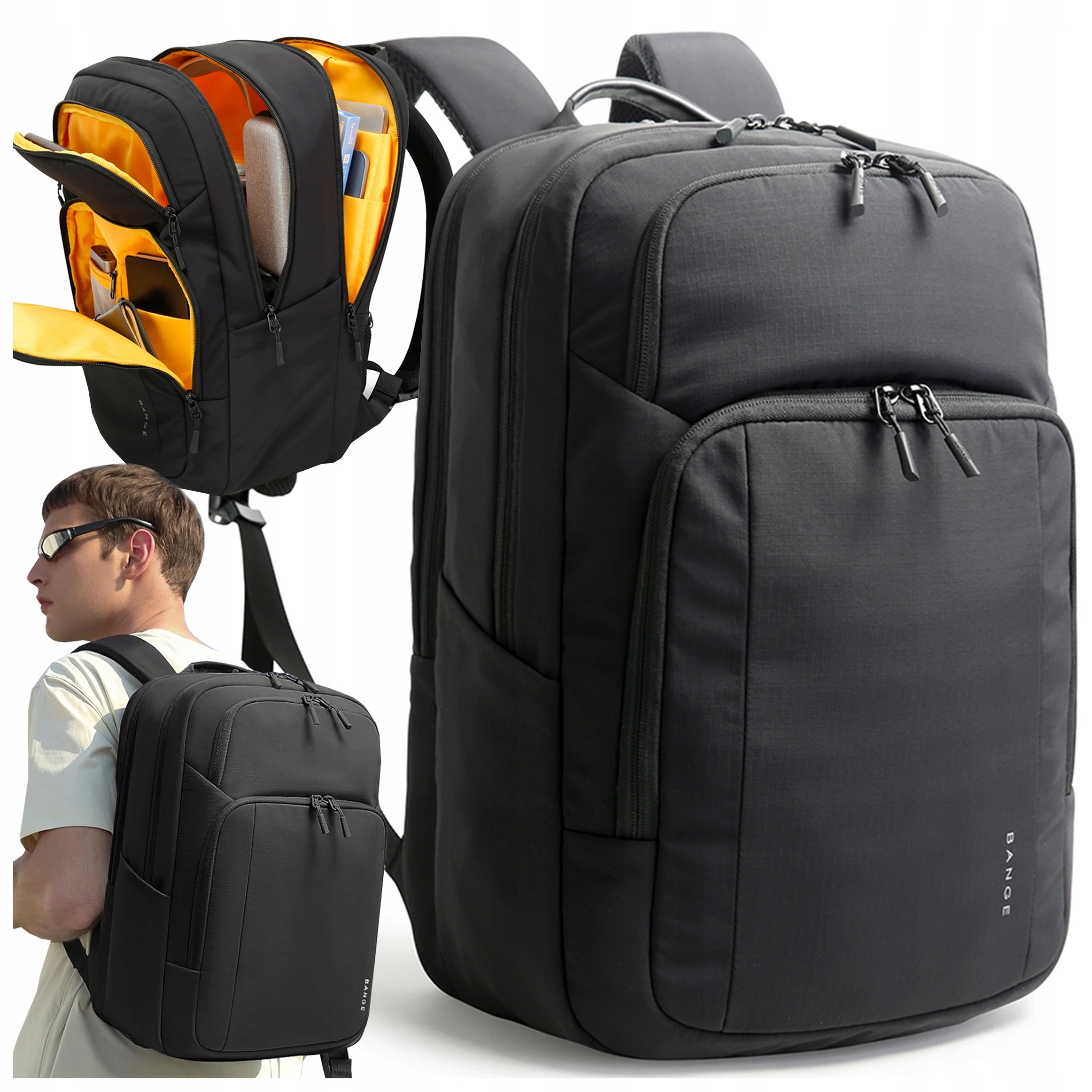 Batoh Příruční zavazadlo do letadla 46x29x18 Wizzair Kabinový Forplane Bange