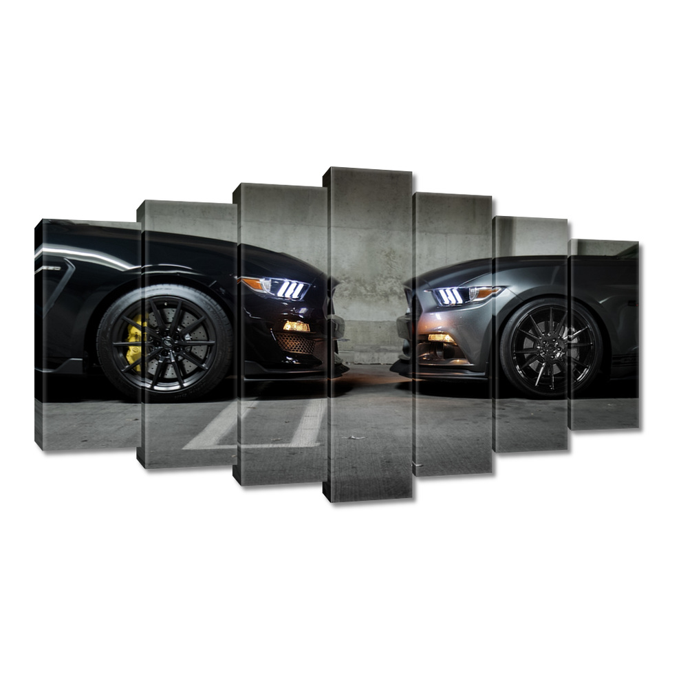 Obraz 140x80 Face to face Mustang