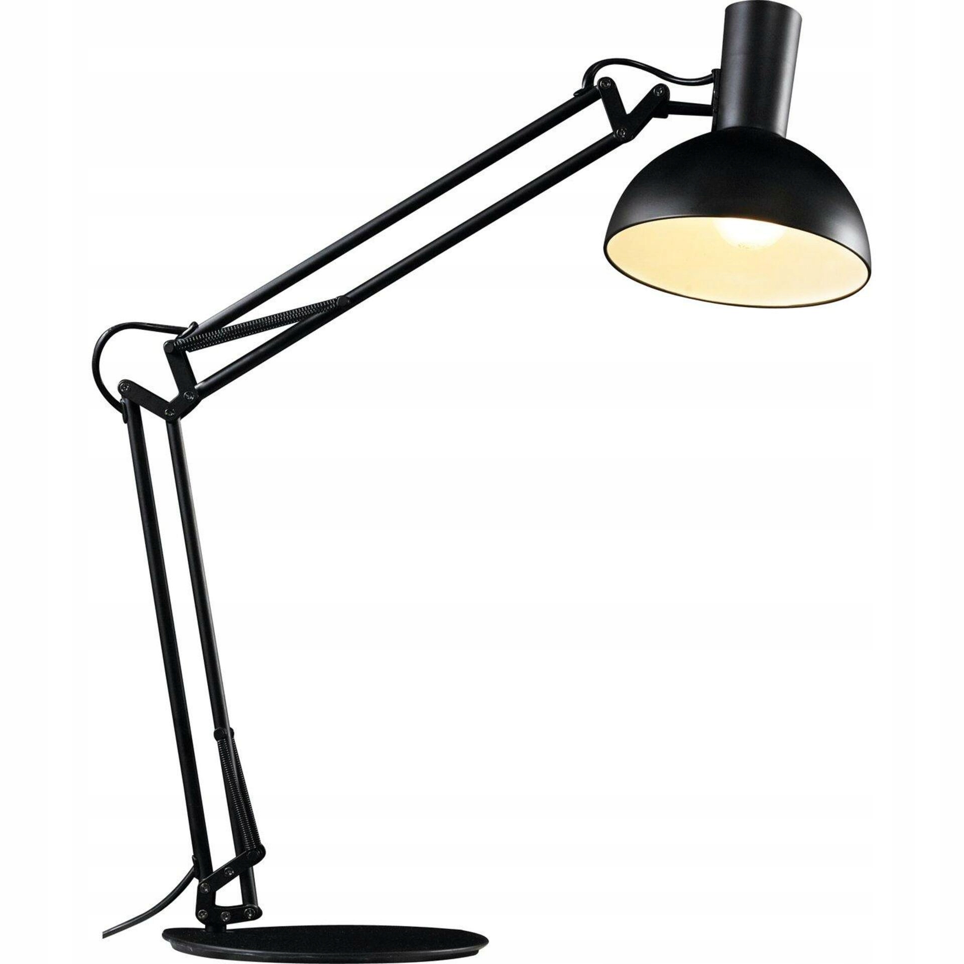 Stolová a nástenná lampa Nordlux Arki 75145003, čierna, E27, kov, 52 cm