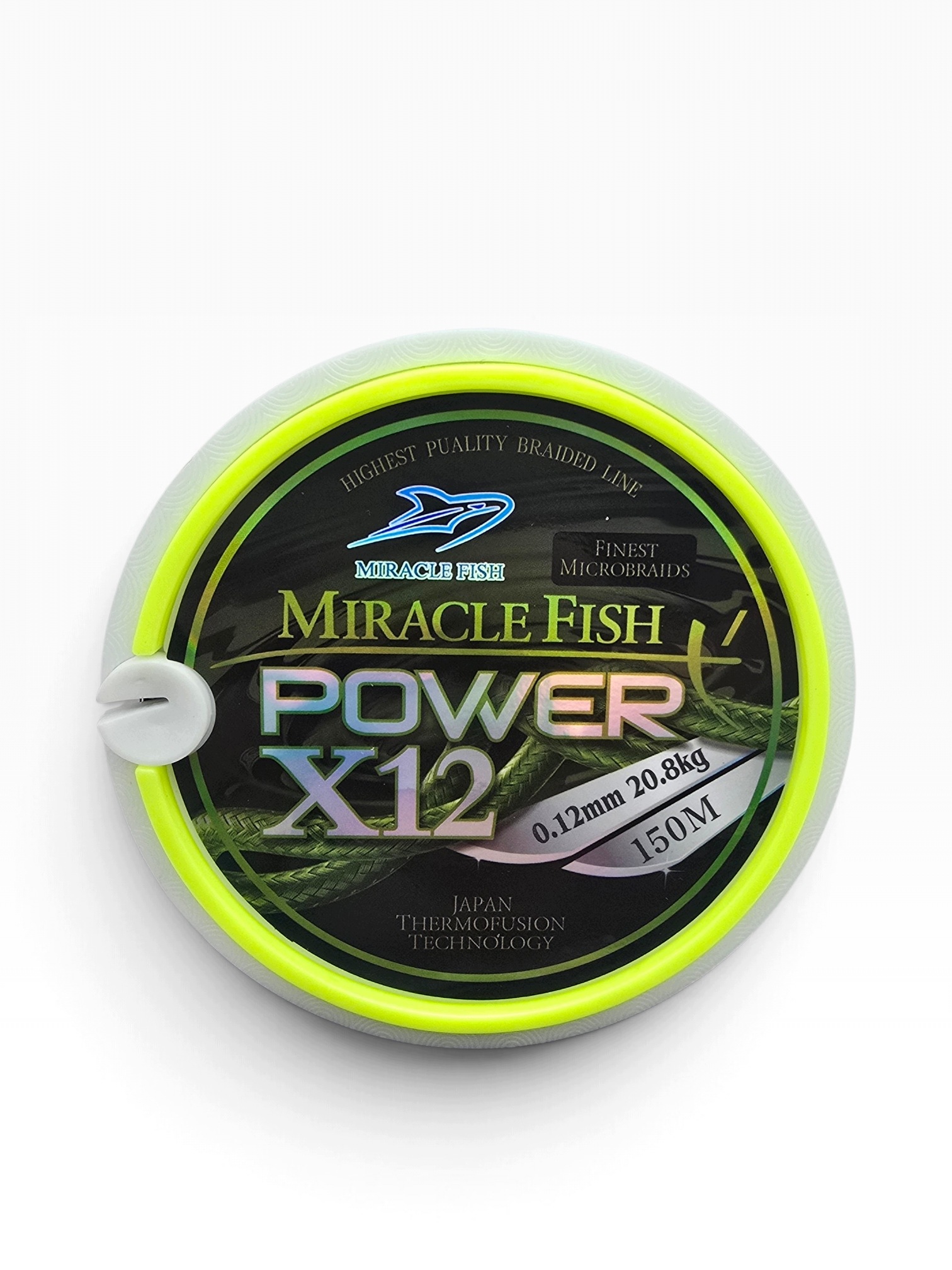 Plecionka wędkarska 12 splotowa Power X12 0,12 mm 20,8 kg 150 m