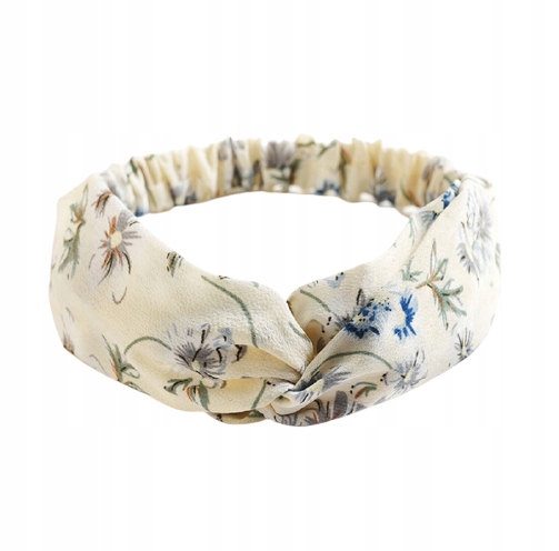 

Opaska do włosów szeroka pin-up węzeł na gumce