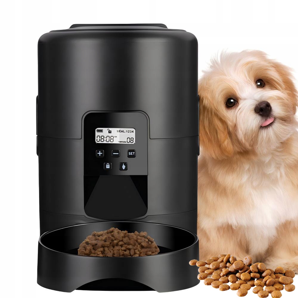 Levně Automatický Dávkovač Krmiva Pro Psa Kočku 2 L Inteligentní Automatizace