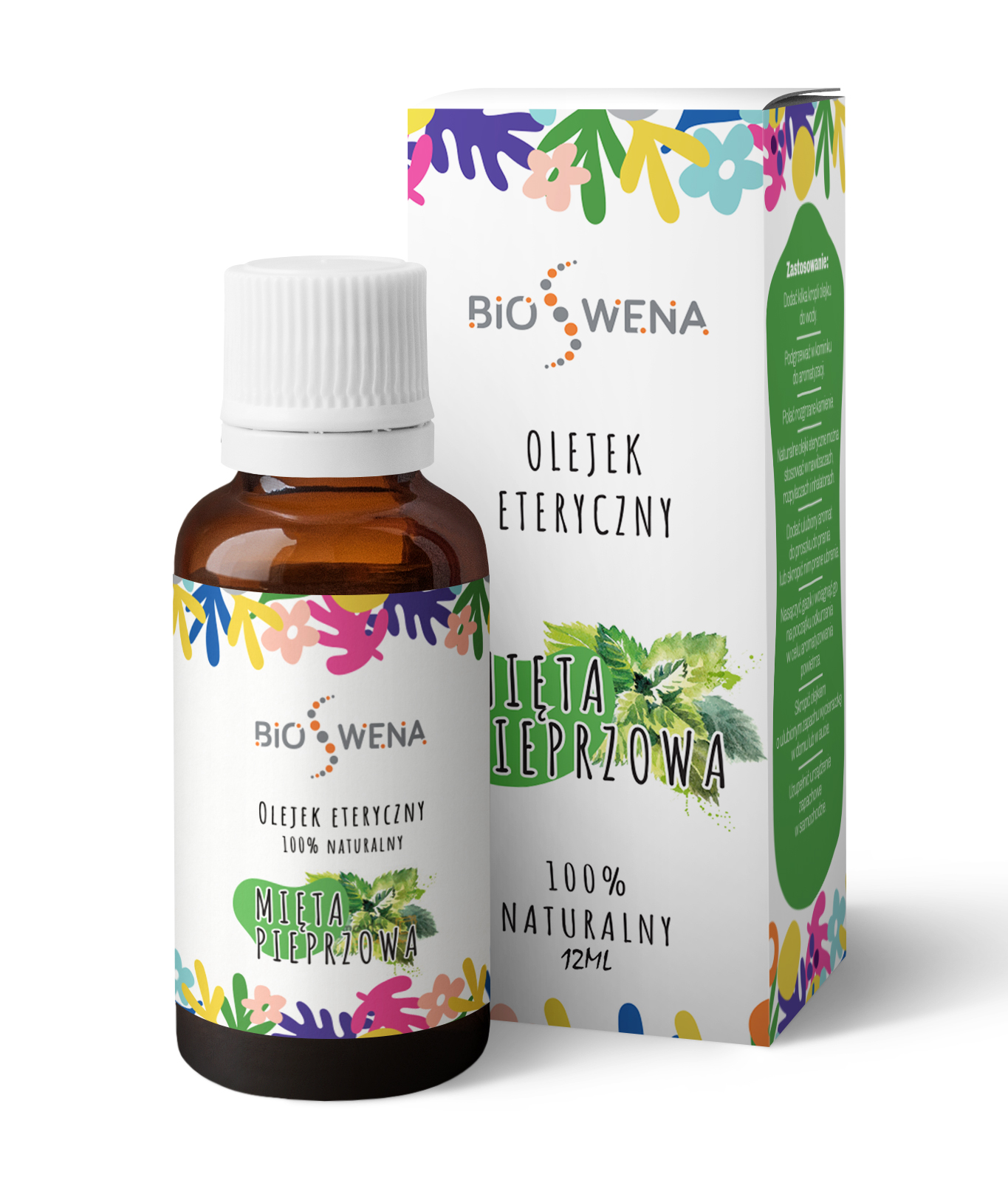 

Olejek eteryczny mięta pieprzowa 12ml aromaterapia