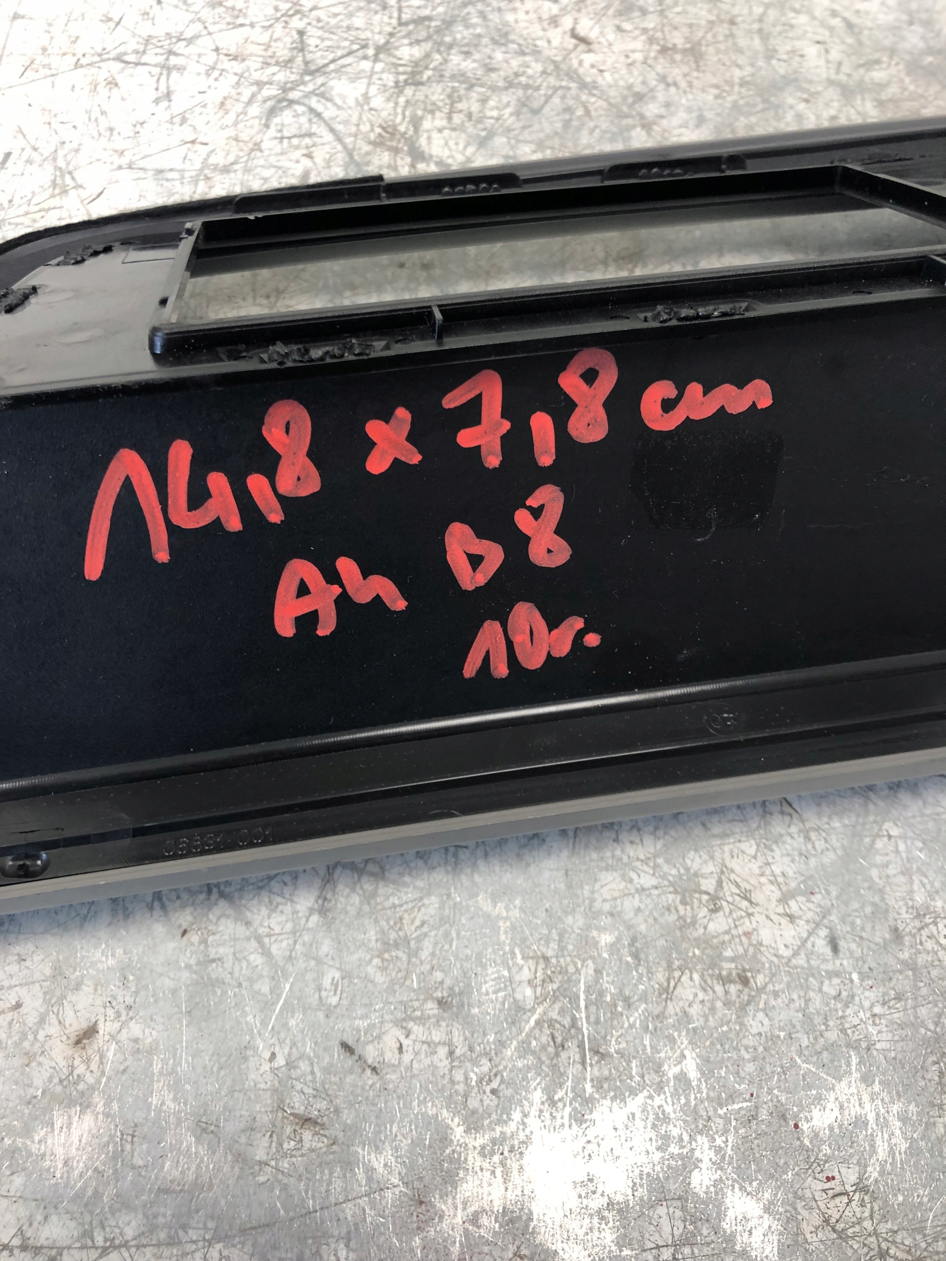 Châssis Boîte WYSWIETLACZA AUDI A4 B8