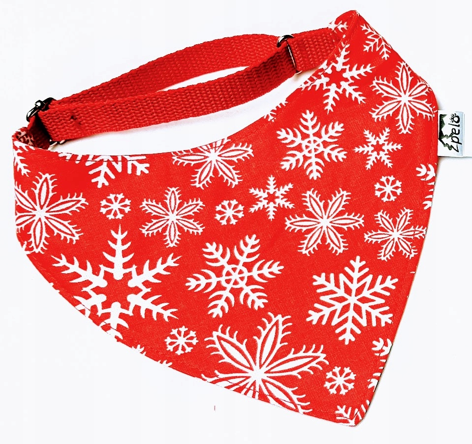 

Pelo Apaszka bandama Świąteczna 1 dla psa kota r-5