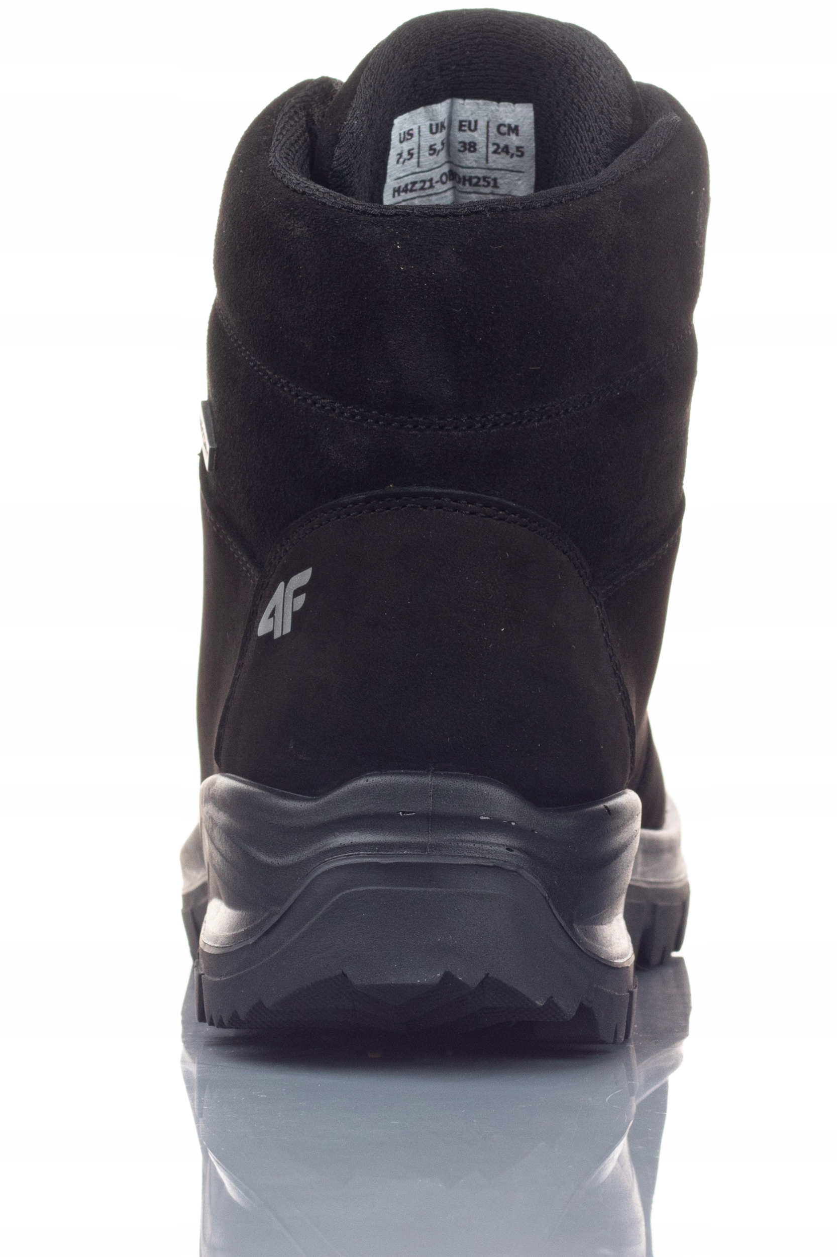 BUTY DAMSKIE 4F ZIMOWE SKÓRZANE OCIEPLANE R-36 Długość wkładki 23 cm