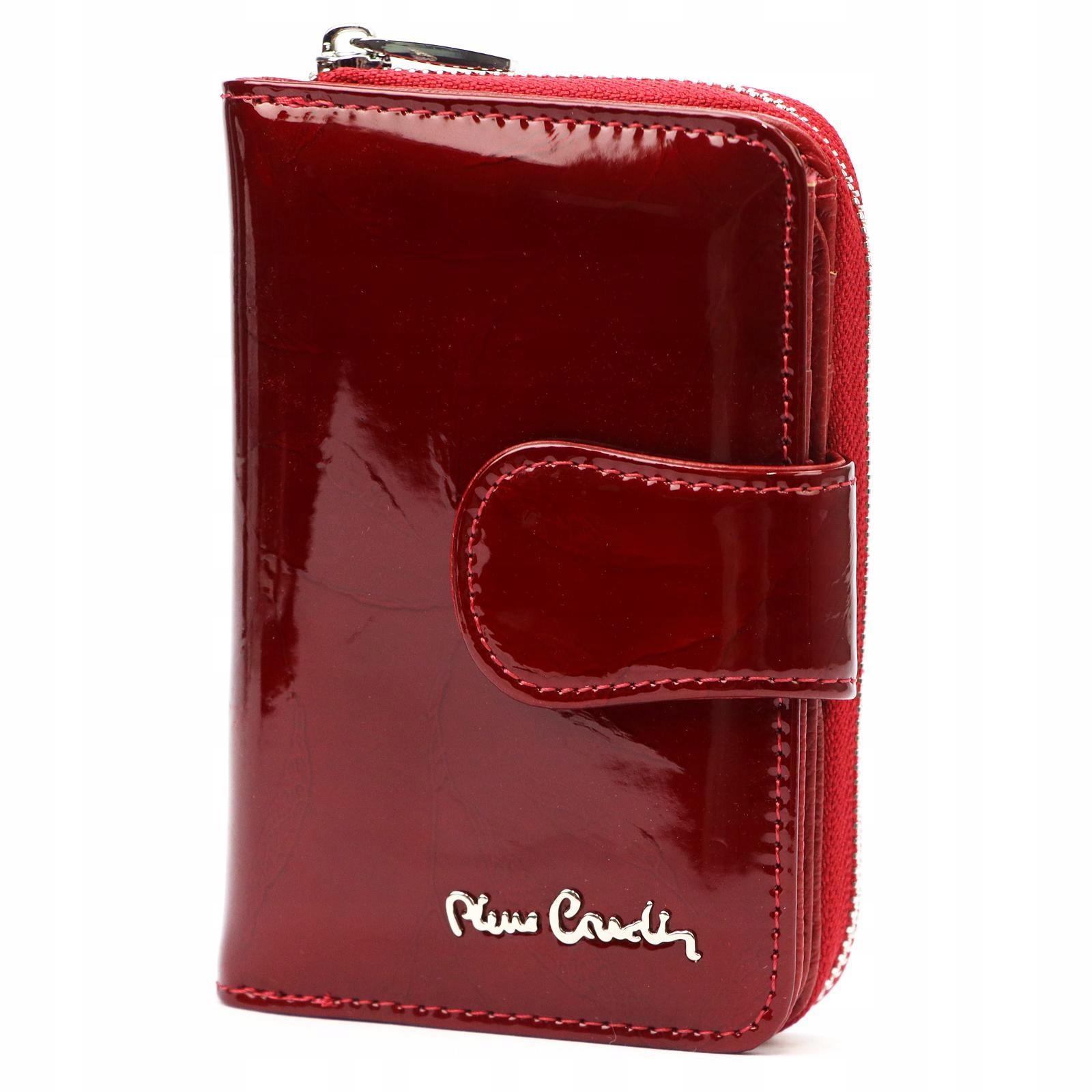 Středně Lakovaná Dámská Peněženka Na Zip A Zip Pierre Cardin
