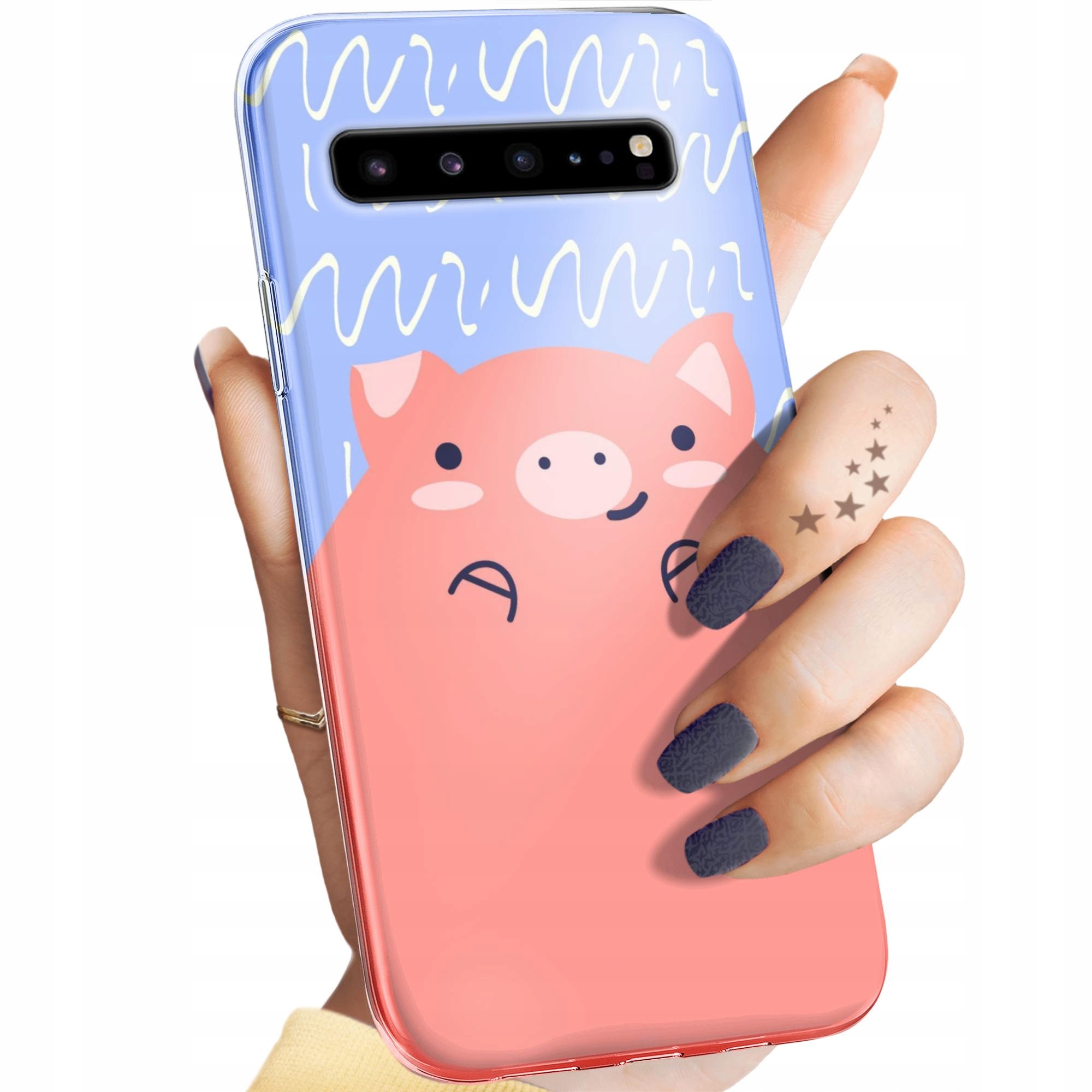 Etui Do Samsung Galaxy S10 5G Świnka Peppa Bajka Obudowa Pokrowiec