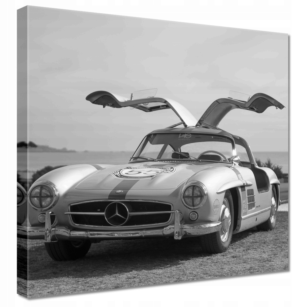 Obraz 80x80 Mercedes Gullwing