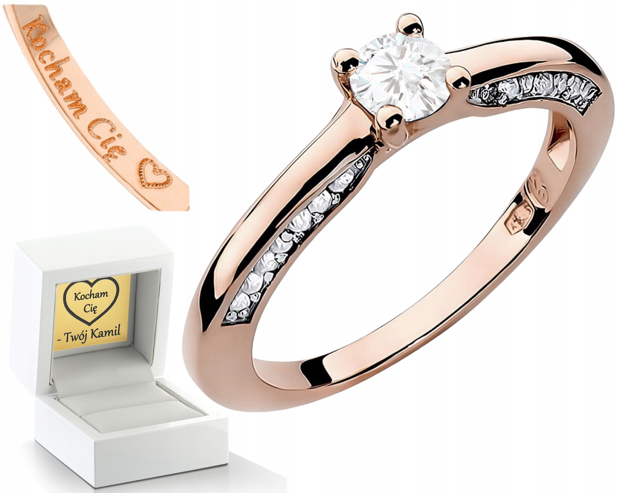 Prstýnek S Chovným Diamantem Zlato 585 Etický Šperk