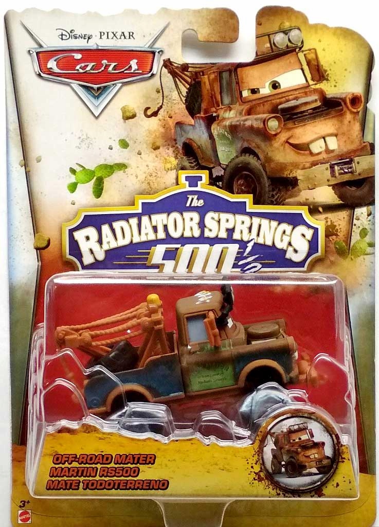 MATTEL CARS AUTA OFF ROAD TERENOWY MATER ZŁOMEK 1:55 NOWY !!!