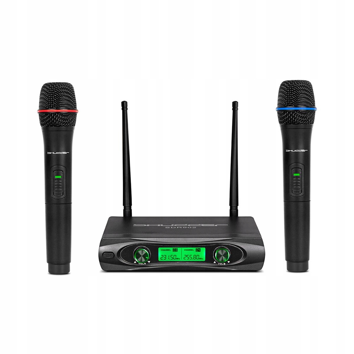 Mikrofon bezprzewodowy SDR902 2 kanałowy