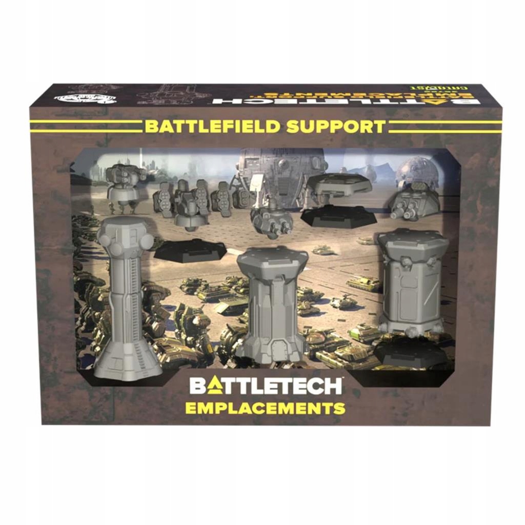 BattleTech Battlefield Support Emplacements CAT-35796 wersja Eng New