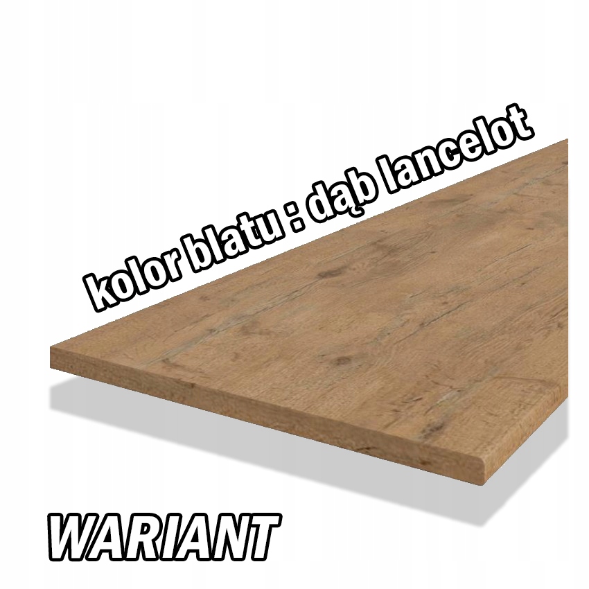 Zestaw mebli kuchennych 2,6m BIAŁY + BLAT Marka FILON