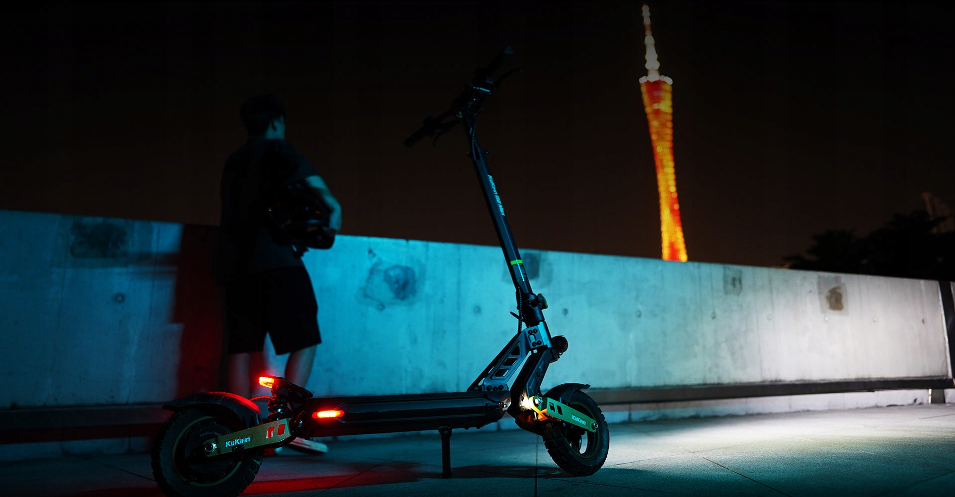 Składany Pojazd Elektryczny Kukirin G2 Max 1200W 48V 20AH 55KM/H 10"+Torba Model Kukirin G2 Max