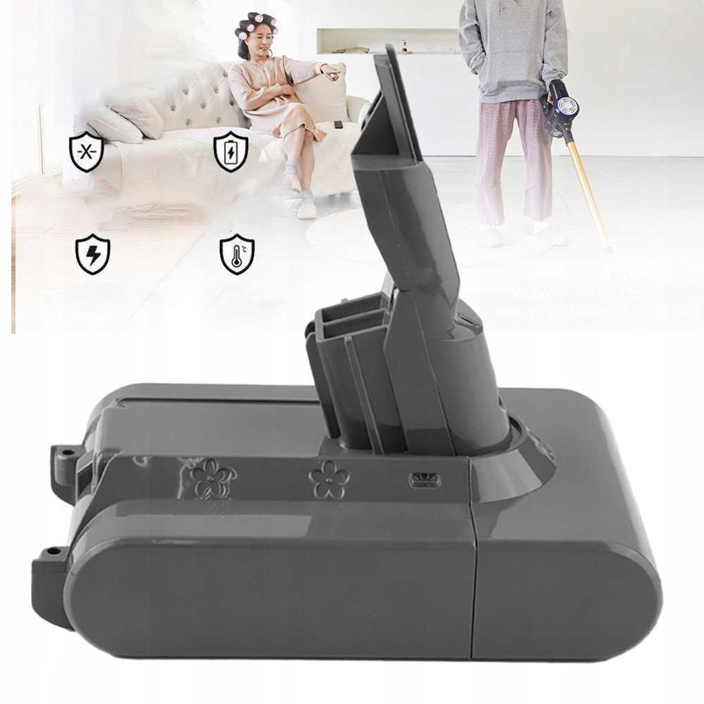 Bateria do Dyson V7 Akumulator 21.6V 2000mAh Nowy Model Akumulator do Dyson V7