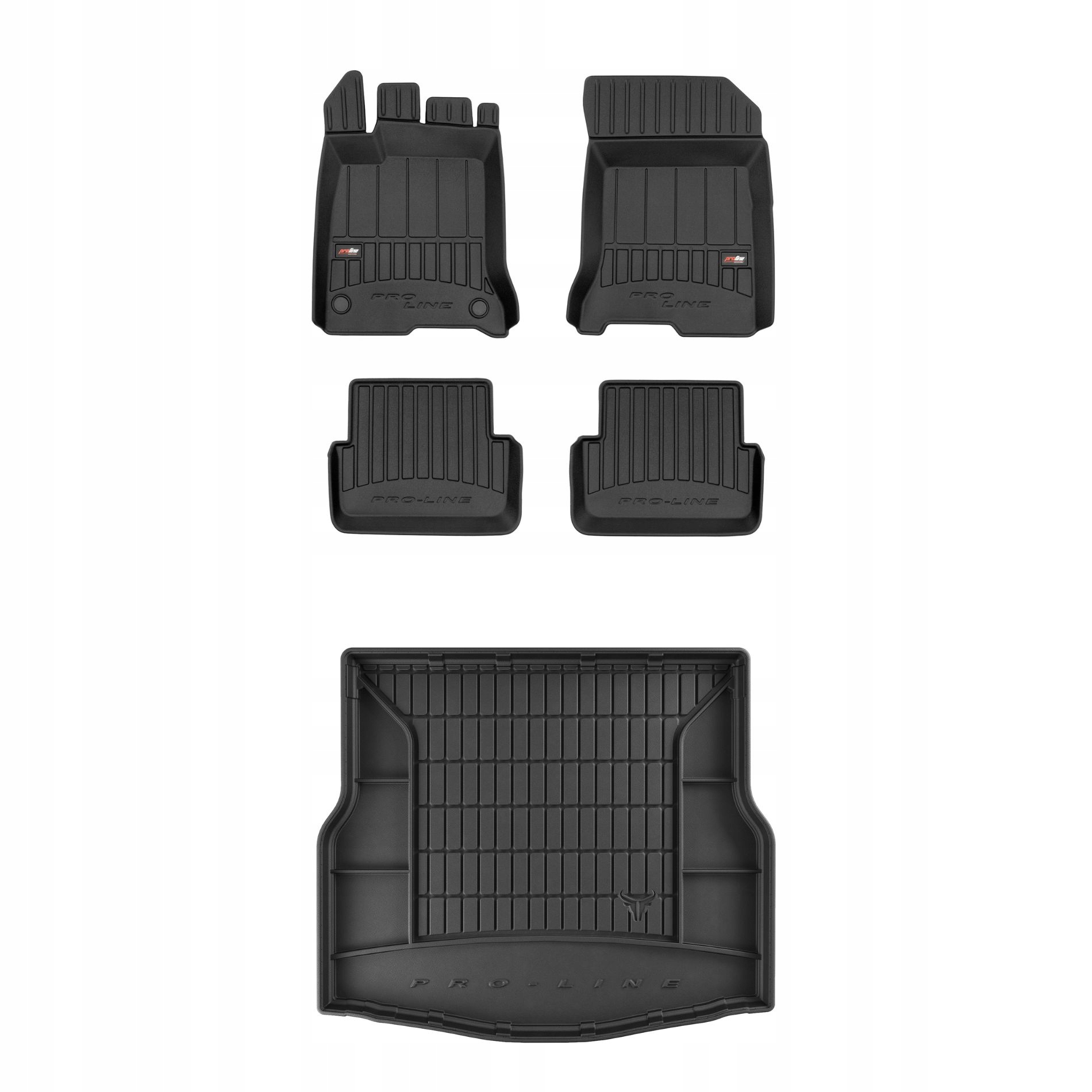 Sada gumového koberce a rohože pro Renault Laguna III