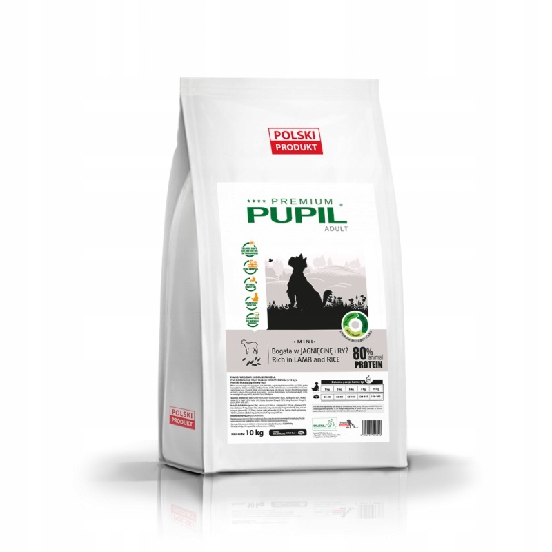 Pupil Premium Mini bogata w jagnięcinę i ryż 10 kg