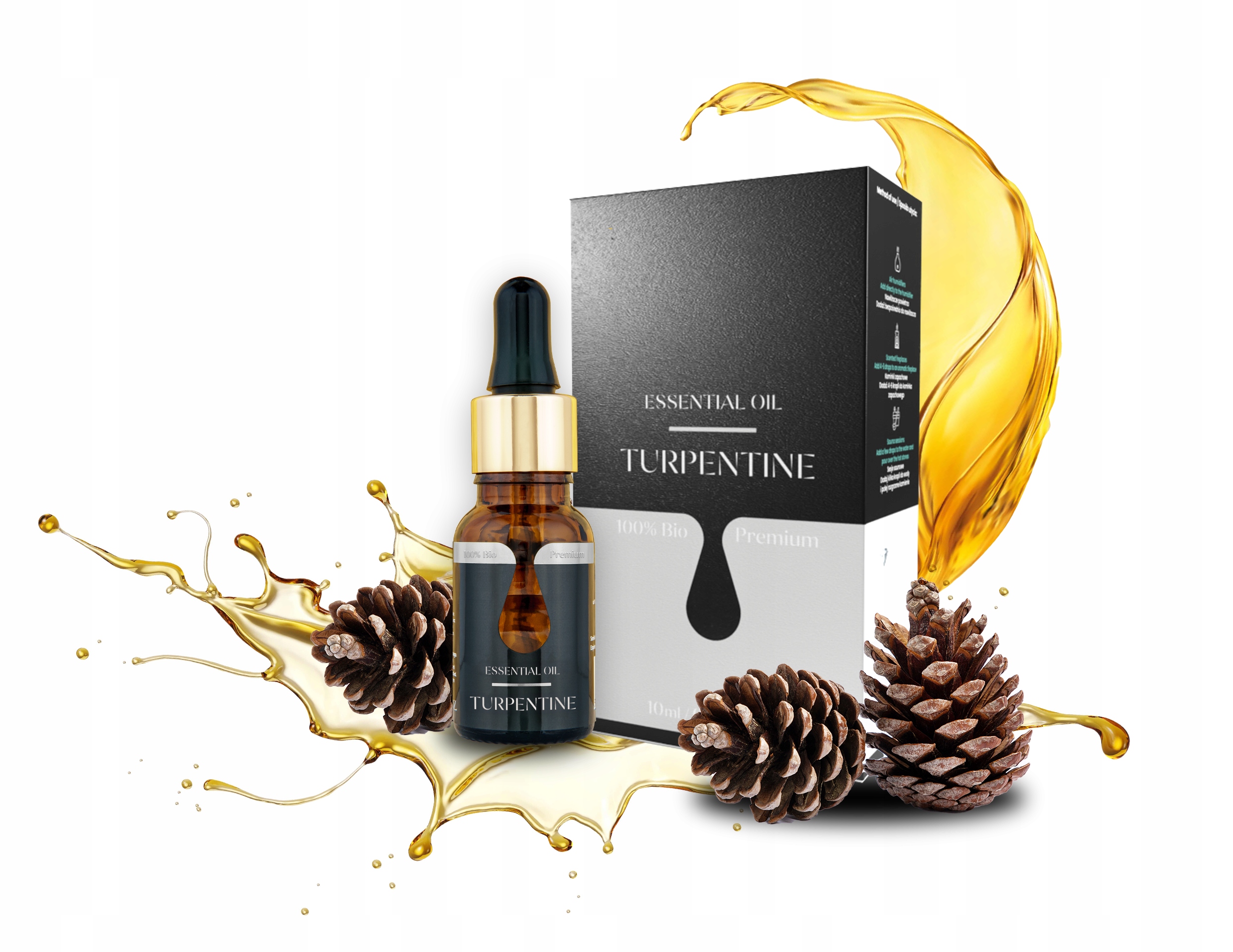 Olejek Eteryczny Naturalny 10ml Terpentynowy * Premium *
