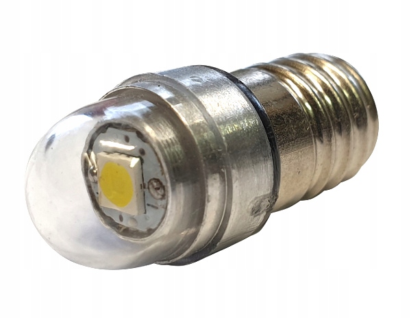 

żarówka led latarka gwint E10 uhp cree 3,6V