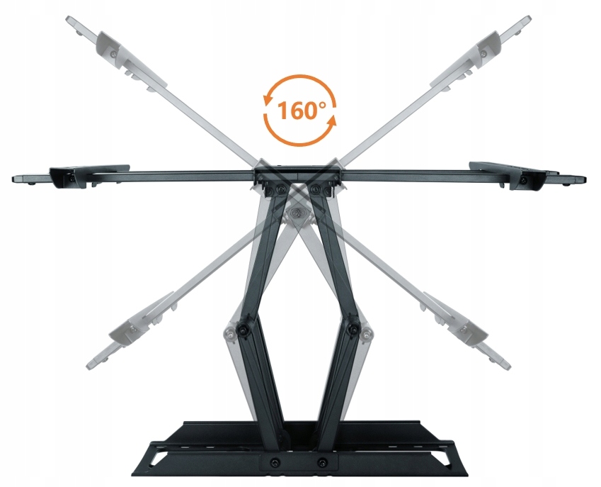 OBROTOWE DŁUGIE RAMIĘ DO TELEWIZORA 85 CALI SONY do ściany z regulacją Stan opakowania oryginalne