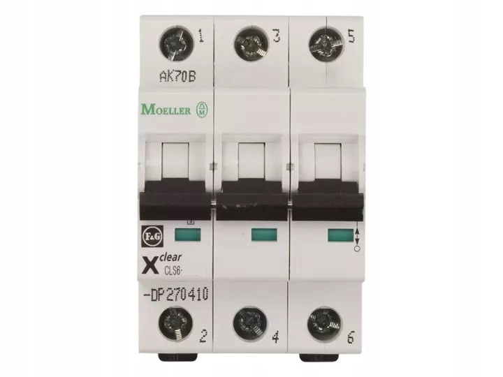Wyłącznik nadprądowy 3P B 50A 6kA AC CLS6-B50/3-DP 270413 Kod producenta 270413