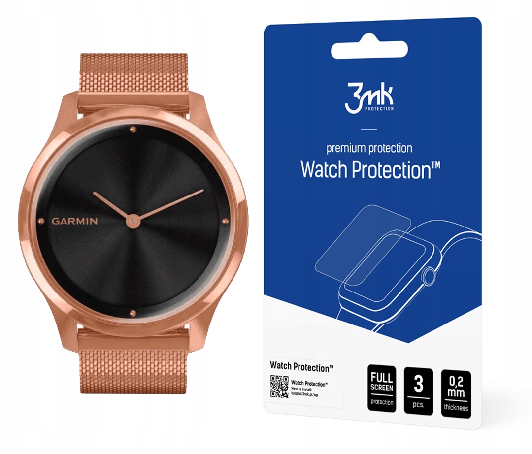 Sklo 3MK FlexibleGlass pro Garmin Vivomove Luxe