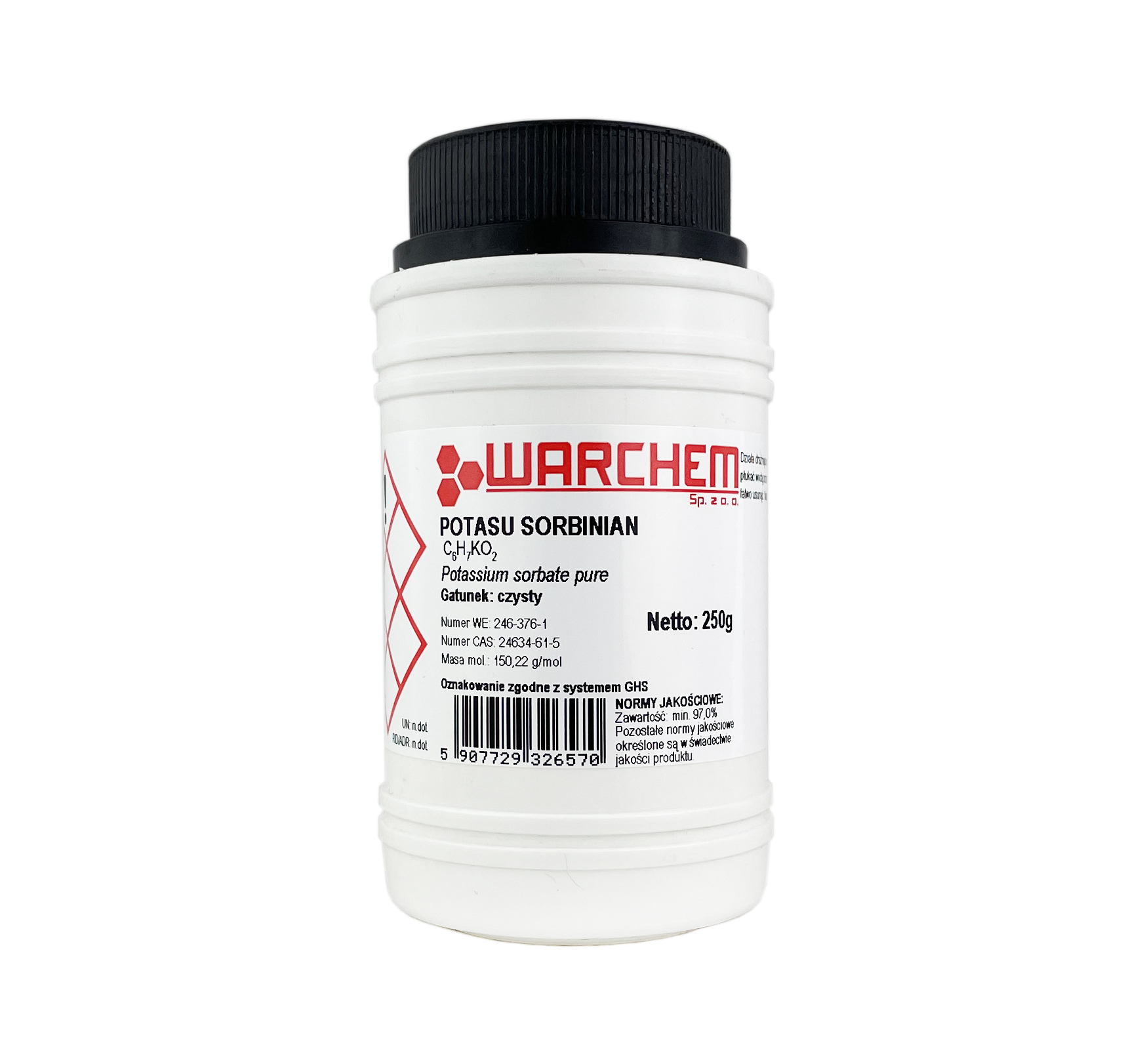 

Sorbinian Potasu czysty 250g