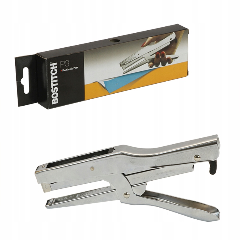 Taker zszywacz ręczny biurowy szczypcowy Bostitch P3-CHROME