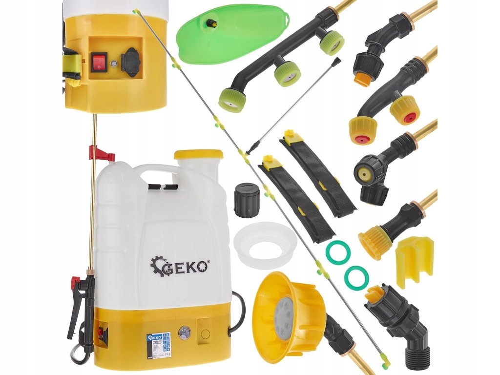 Zádový postřikovač 16 l, aku 12 V, 8 Ah, s příslušenstvím G73217