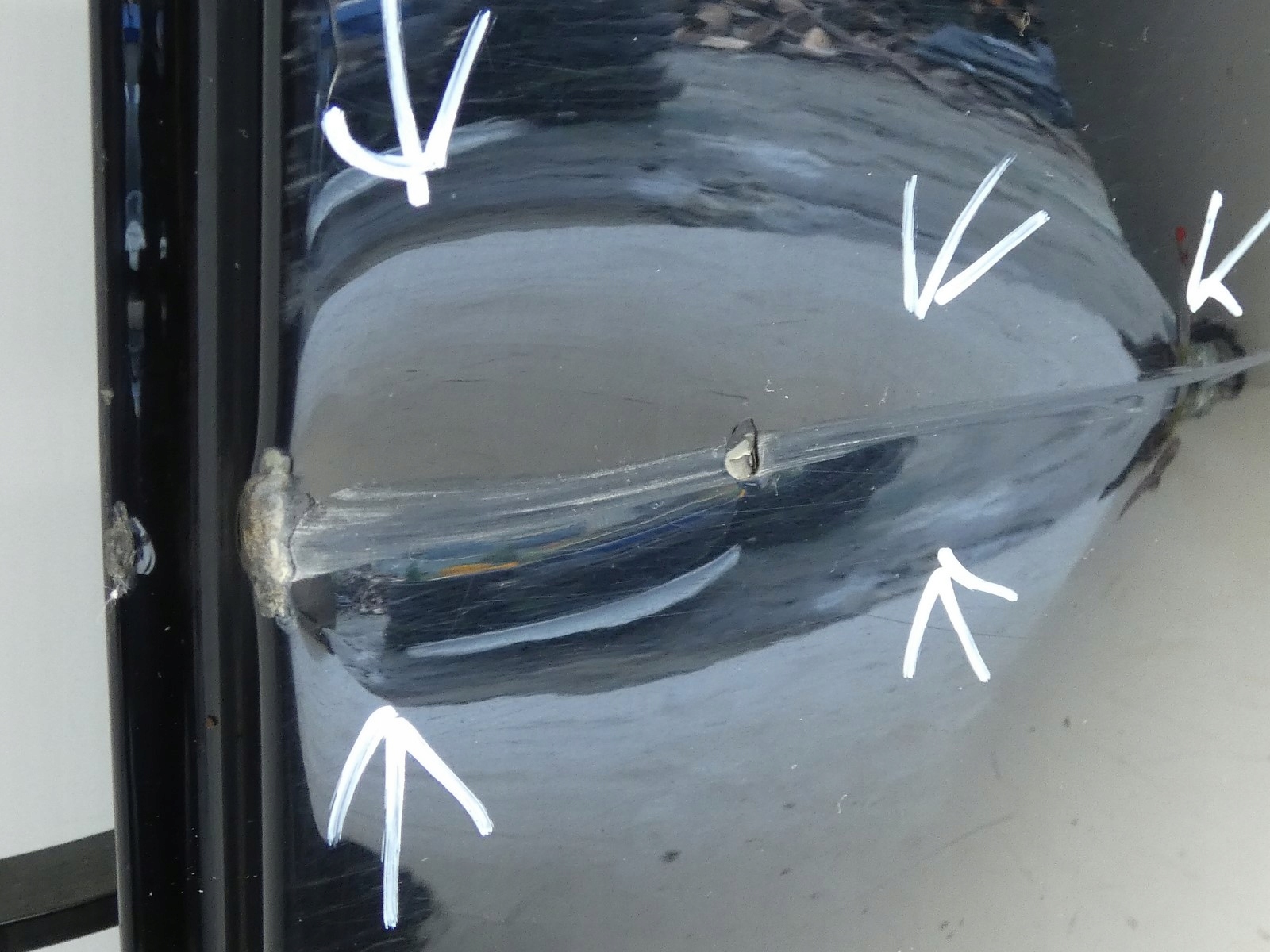 door left left rear part rear. AUDI Q5 8R LY9B black,