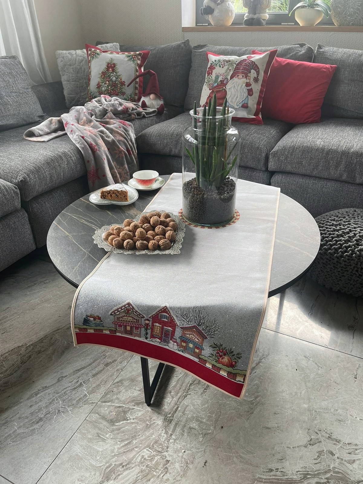 Vánoční běhoun 47x140 cm 1263