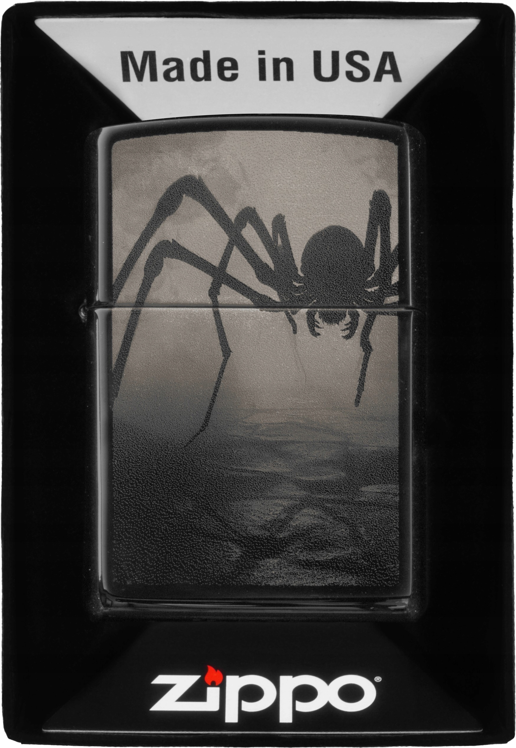 Zapalovač Zippo Spider Design 60007255 Větruodolný benzínový