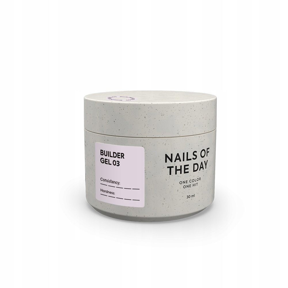 Nailsoftheday Builder gel 03 mleczno różowy żel budujący