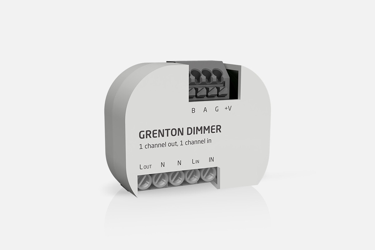 GRENTON - DIMMER, FLUSH, TF-Bus (2.0)