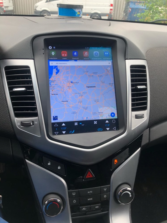 RADIO ANDROID CHEVROLET CRUZE Daewoo Lacetti TESLA Przekątna ekranu 10