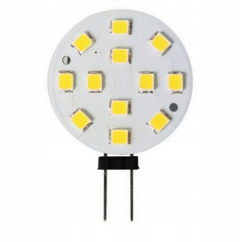 

Żarówka Led G4 Średnica 30mm biała neutraln 3W 12V