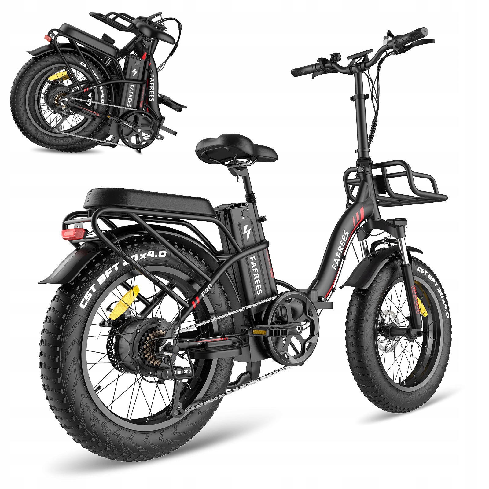 

Składany Rower Elektryczny 20" 22.5AH 500W 160KM