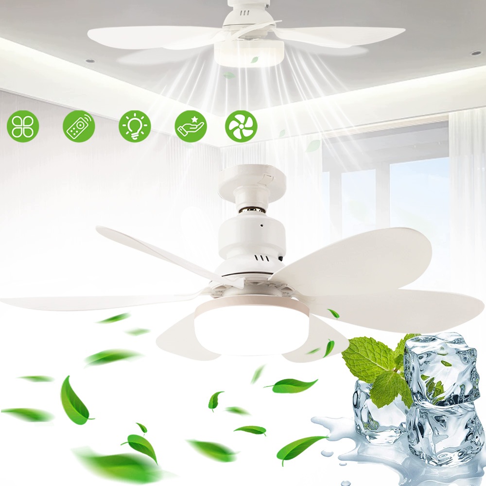 Wentylator Sufitowy Led 40W E27 Pilot Zdalny 3 3 Prędkości 52CM