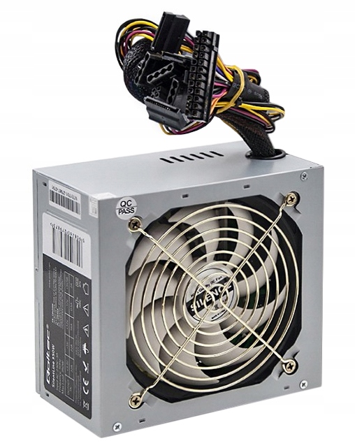 

Cichy Zasilacz Qoltec Atx Silentline 350W 3X Sata