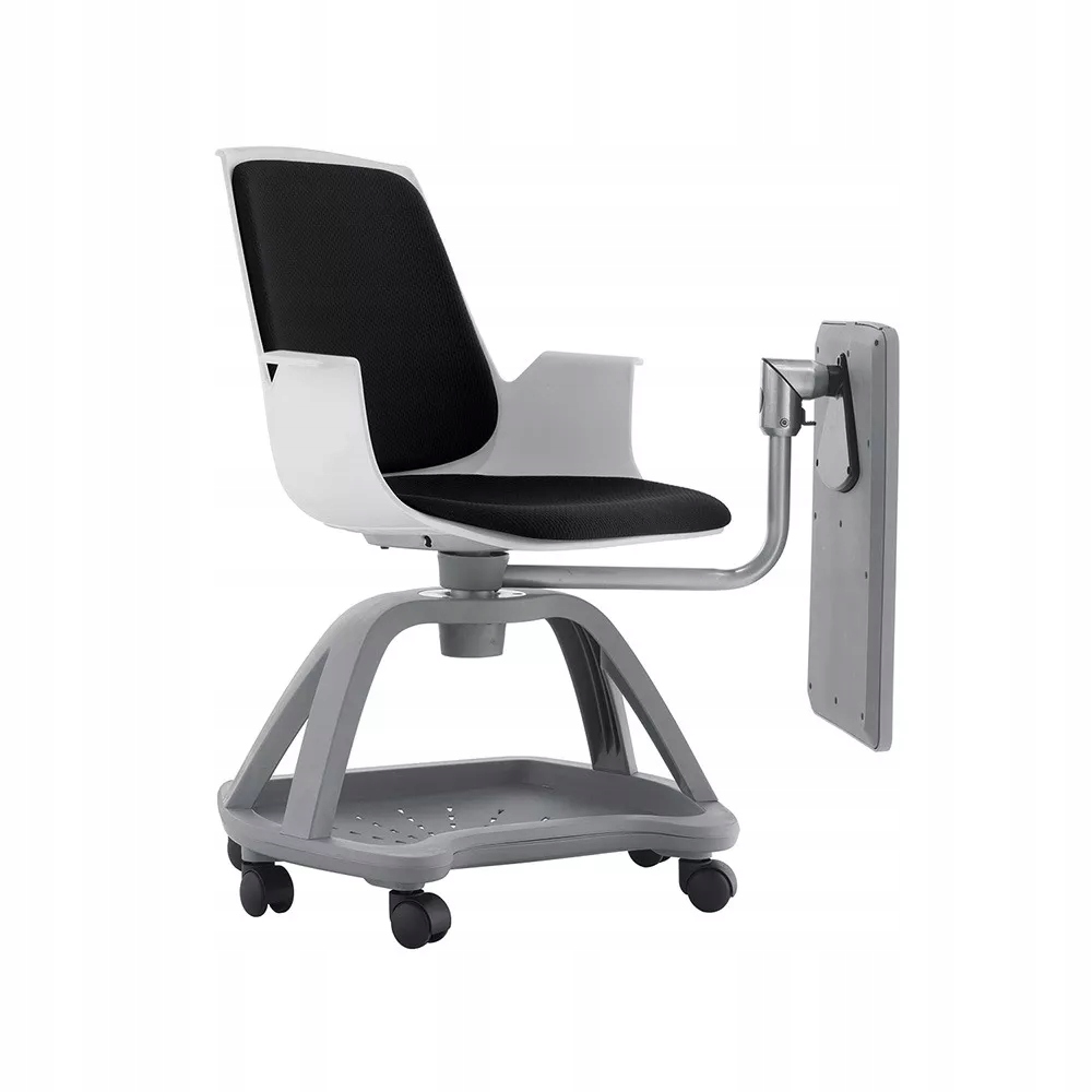 Stolička pre tímovú spoluprácu Rocada 928-4, čierna, látkový poťah, odkladací…