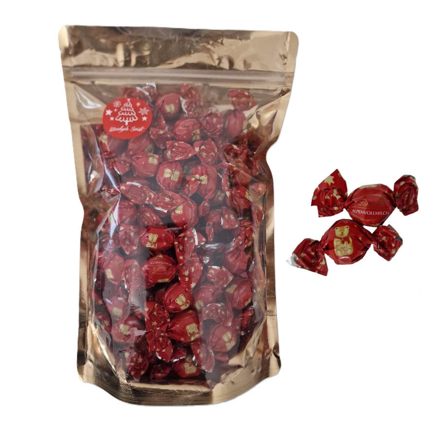 Levně Lindt Bonbóny Milch Fest Bulk 500g ve zlatém balení