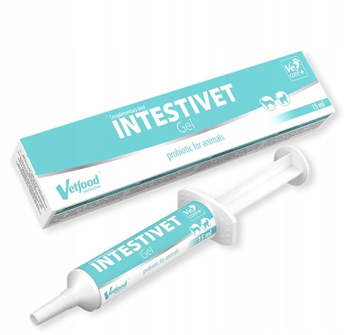 Levně Vetfood Intestivet Gel 15 ml Trávicí Přístroj