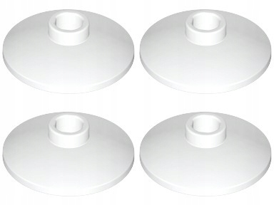 

Lego 4740 Dysk 2x2 biały Nowy (1g) 4 szt.