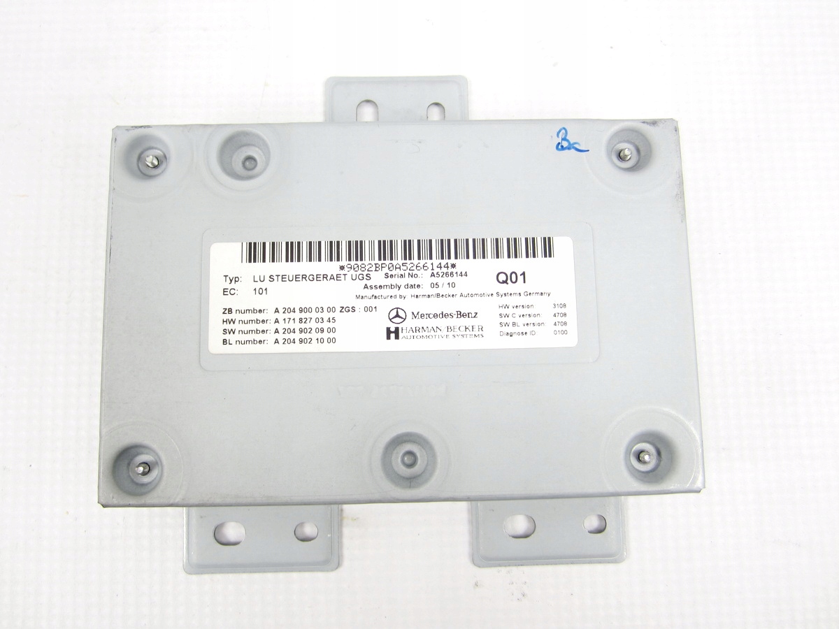 module control unit navigation devices telefonu GSM UGS Mercedes W212