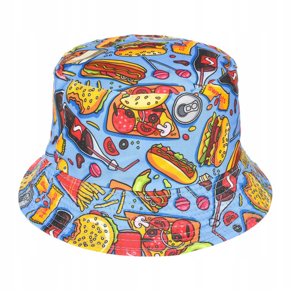 

Kapelusz bucket hat czapka dwustronna na ryby lato