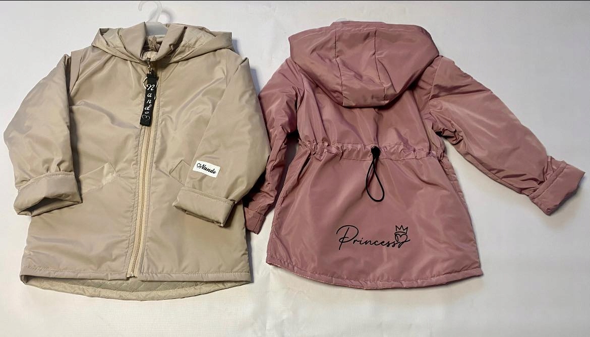 KURTKA DZIEWCZĘCA PŁASZCZYK WIOSENNY NANDO 122