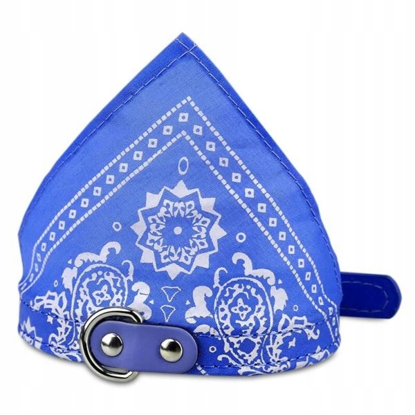 

Rockowa obroża z chustą Highway Niebieski L