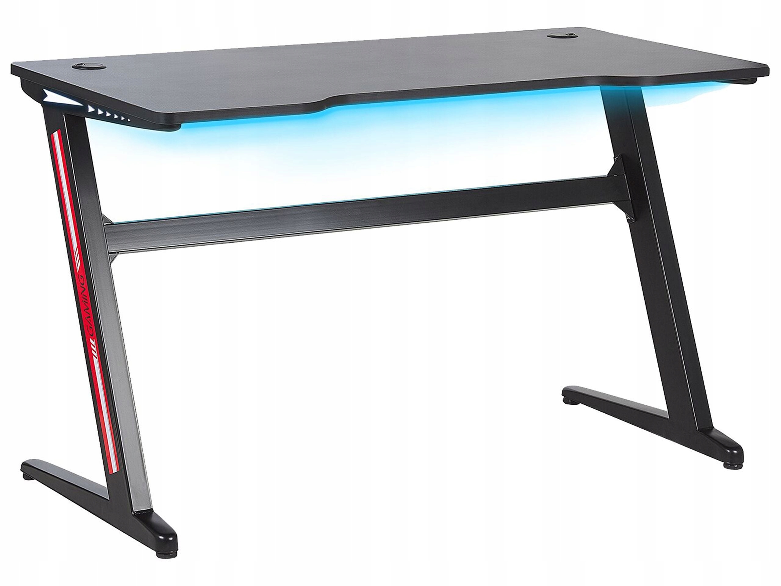 Biurko gamingowe Led 120x60 Rgb czarne